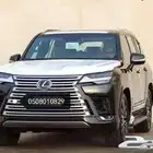 لكزس LX600 اسود جملي 2025
