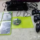 جهاز اكس بوكس 360 مع جميع ملحقاته على السوم