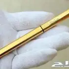 قلم كارتييه فاندوم فنتج مطلي ريشة ذهب عيار 18
