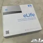 مودم فايبر موبايلي بكرتونه وكامل اغراضة شبه جديد