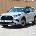 تويوتا هايلاندر بلاك ايدشن اصفار سعودي 2024