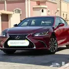 لكزس ES250 AA بنزين احمر لوحات 2023