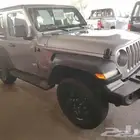 جيب رنجلر سبورت مستعملة موديل 2020 بنزين حبه فقط لون فضي