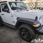 رنجلر سبورت مستعملة موديل 2020 بنزين حبه فقط لون ابيض