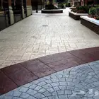 .خرسانة مطبوعة ملونه