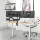 monitor mount triple