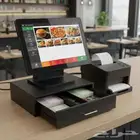 عرض كاشير جهاز لمس بمعالج i5 درج وطابعة وبرنامج