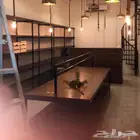 ارفف و كاونتر خشب تصفية اثاث محل