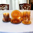 صحون عسلي طقم فرنسي