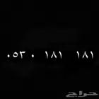 رقم مميز مكرر 181