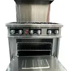 موقد غاز 6 شعلات مع فرن