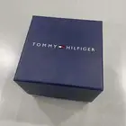 ساعة تومي Tommy Hilfiger رجالي ستيل مع كامل اغراضها