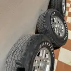 للبيع جنوط لكزز مع كفرات دنلوب(( تم البيع ))