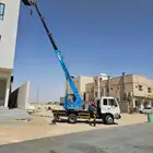 كرين 7طن للإيجار جئ سي بي حفار