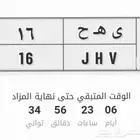لوحة مميزة رقمين 16