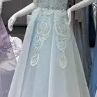 فستان سهرة فخم جديد وغير مستخدم