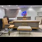 طقم مكتب فخم مدير كراسي كنب ورك ستيشن