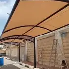 مضلات وسواتر وبرجولات ولدينا قسم خاص بترميم ودهانات