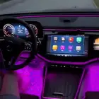 لد LED اناره داخلي لسيارة 64لون تحكم بالجوال