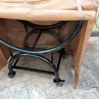 حامل حطب مع شراع بدون توصيل