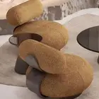 كراسي خشب كلاسيك مودرن و كنب اريكه قماش