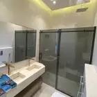 حاجز شاور زجاج شاور حاجز زجاج بارتيشن زجاج قاطع شاور