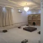 دور للايجار بحي المعالي شرق الرياض 6 غرف راكب مطبخ ومكيفات
