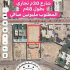 للبيع ارض تجارية في الزبير قابله للفرز ومناسبه للمشاريع