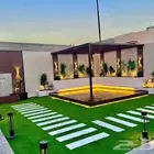تنسيق_حدائق تنسيق_حدائق_منزليه عشب_صناعي عشب_جداري مظلات