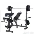 جهاز رفع اثقال كرسي مع الحامل استعمال ثلاث شهور ب400ريال