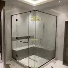 كابينه شاور طرابزين سلم زجاج حمام زجاج سكريت
