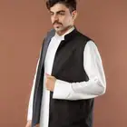 Jokh vest in black  gray