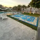 تاجير جلسات شعبيه وفراشات وجلسات مغربيه ودفايات وكنبات