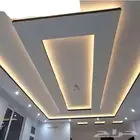 ديكورات جبس اسقف وجدران مع اصباغ داخلي وخارجي