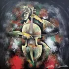 لوحة فنية جدارية (عازف الكمان)تواصل مع البائع