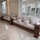 تنجيد كنب تفصيل مجالس وجلسات ارضية ومغربية ومساند وستائر