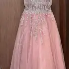 فستان زواجات فخم ولونه وردي أنيق