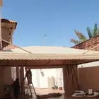 تفصيل الخيام و المظلات سواتر قرميد