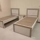 سرير خشب جديد قوي