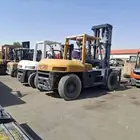 رافعات شوكيه فركلفت للايجار جي سي بي جميع المعدات