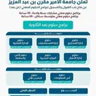 تسجيل جامعة الامير مقرن الدفعة السادسة