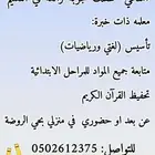 معلمة أطفال خصوصي