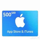 بطاقة ايتونز سعودية فيها 500 ريال البيع سمح ان شاء الله