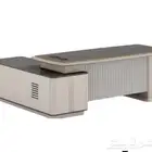 طقم مكتب مدير فخم مكاتب اداريه طاولة اجتماع وكراسي دواليب