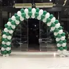 تنسيق قوس بلالين لليوم الوطني السعودي