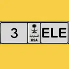 لوحة مميزه ( ع ل ع 3 )