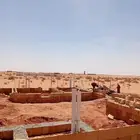 حجر طبيعي سور مزرعة اهرامات مدرج مدرجات مشايات مجالس دكات