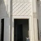 تلبيس واجهات خارجيه لياسه ملونه وكسر رخام