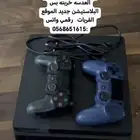 السلام عليكم عندي بلاستيشن فور 4 نظيف ماهو مفكوك به العاب وم