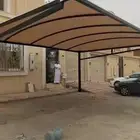مظلات وسواتر جلسات خارجيه سندويش بنل قرميد هناجر
